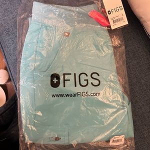 Neon Blue Zamora joggers figs